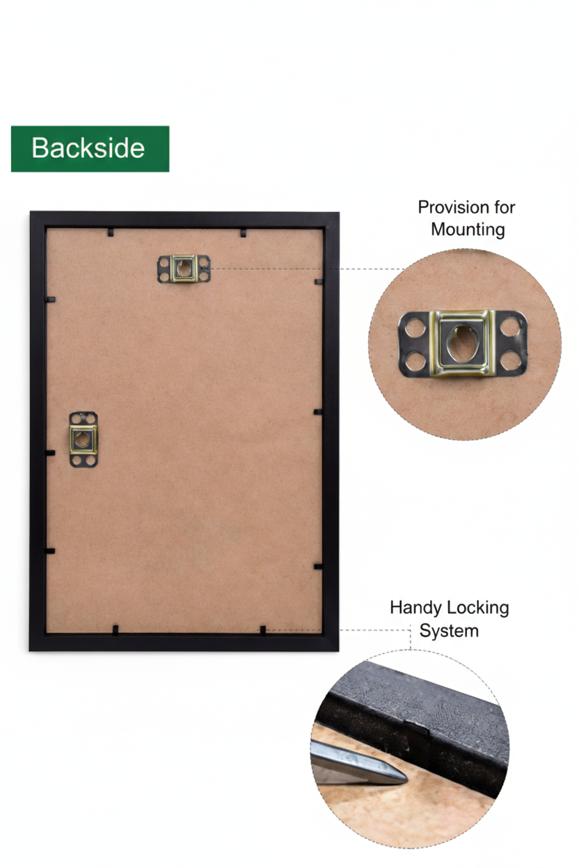 Printed Naruto Uzumaki Anime Photo Frame | MDF Wooden Wall Decor Frame for Bedroom | Anime Wall Hanging Gift for Fans