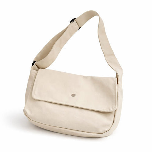 Everyday Canvas Shoulder Bag – Minimal & Stylish